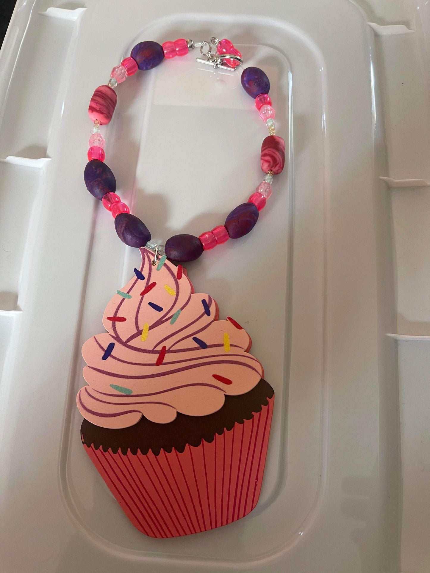 Cupcake Car Charm